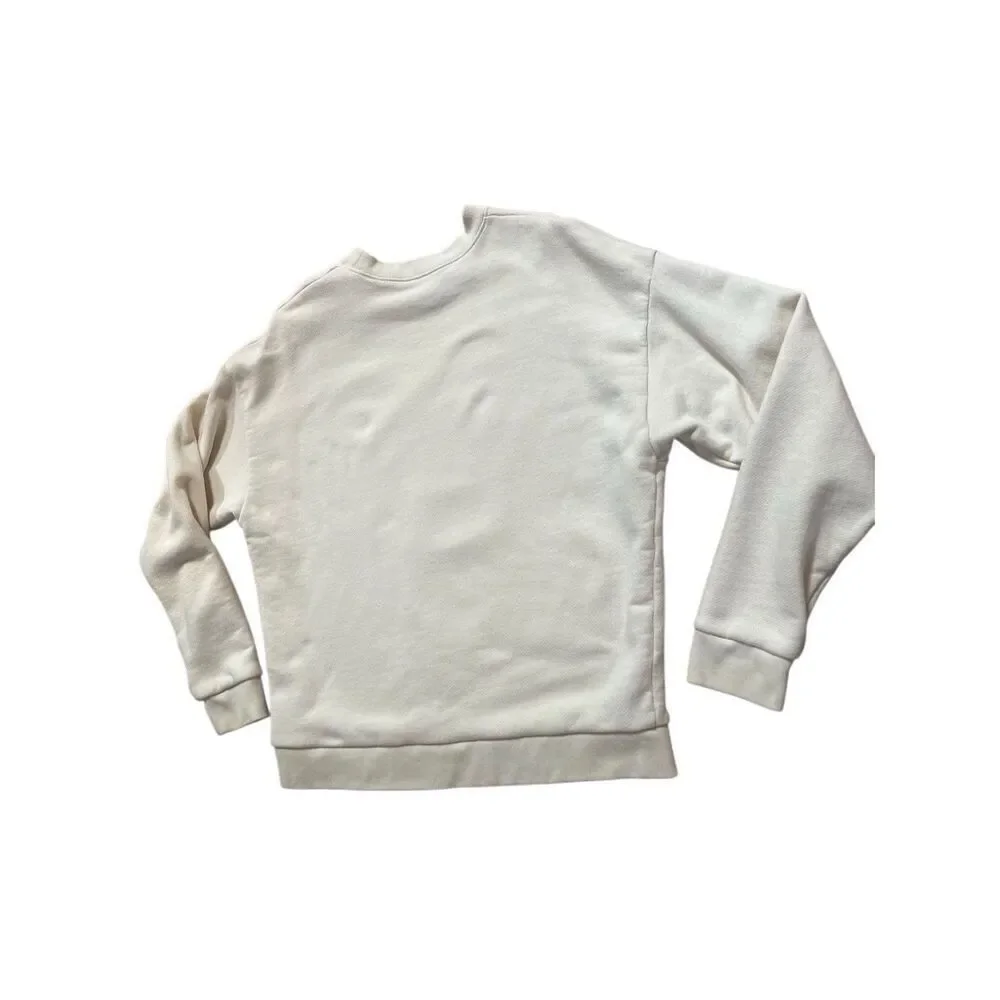 Gucci Exotica 100% Cotton Crewneck Sweatshirt Pineapple Off White Men’s S